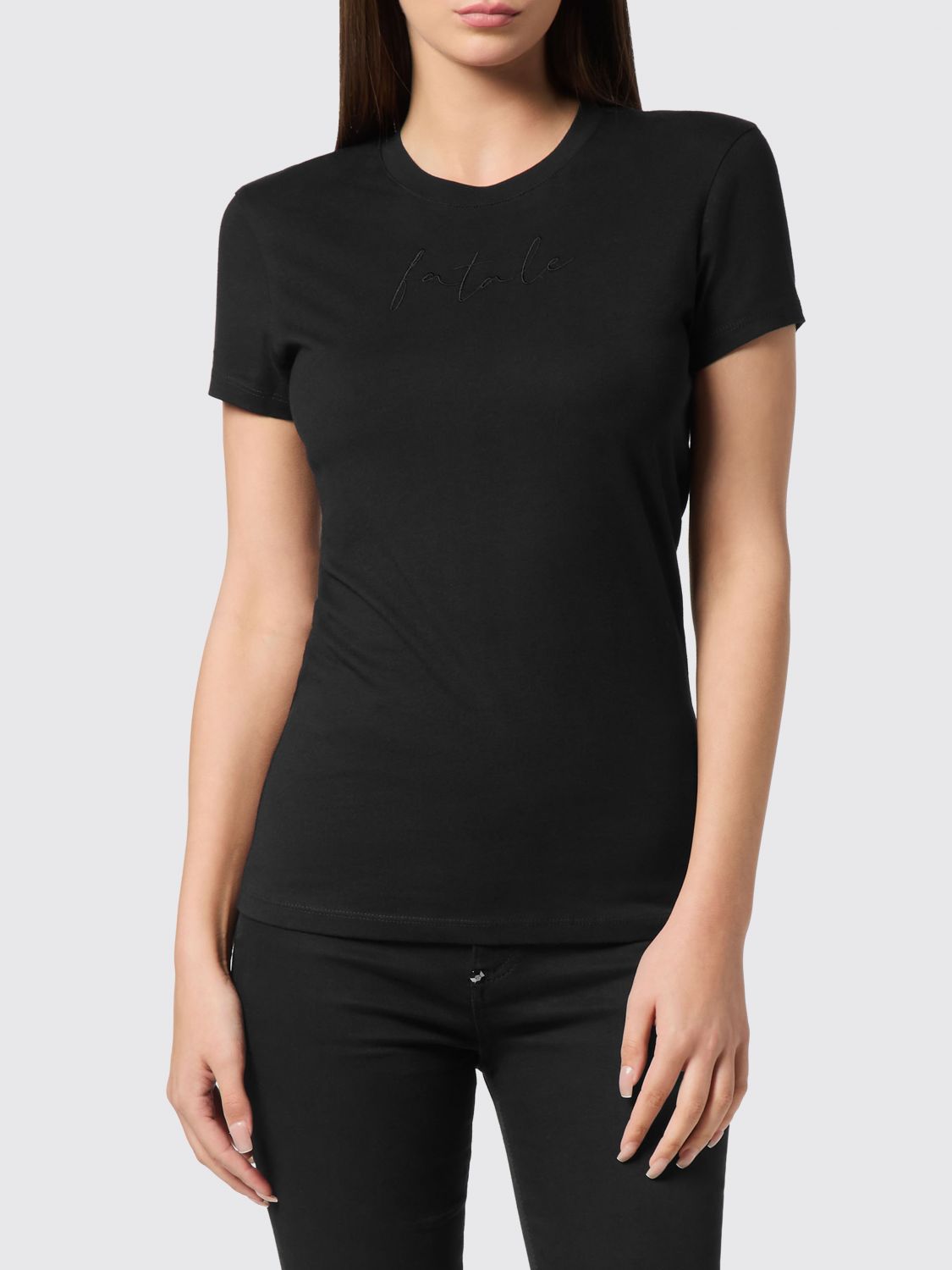 PHILIPP PLEIN T-Shirts Donna colore Nero