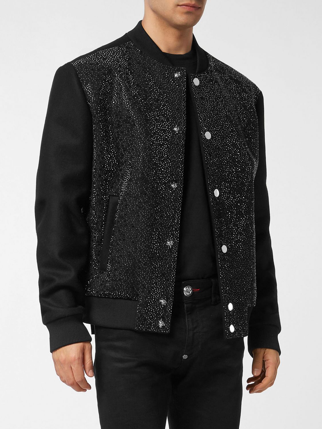PHILIPP PLEIN Jacket Men color Black