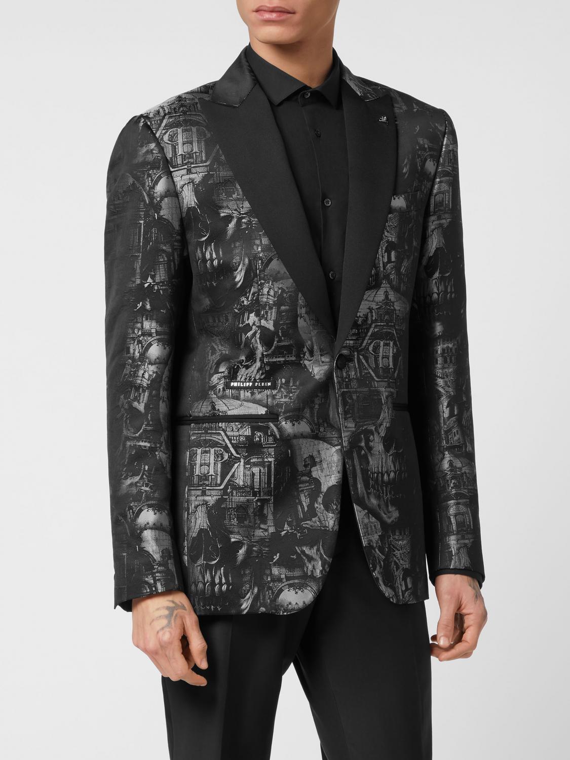 PHILIPP PLEIN Blazer Men color Black