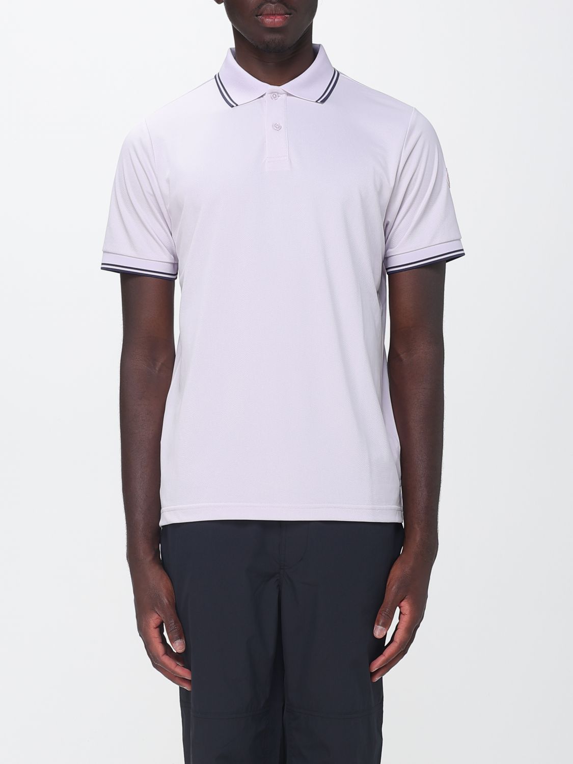 SAVE THE DUCK Kurzärmeliges Jersey-Poloshirt mit Kontrast-Logo