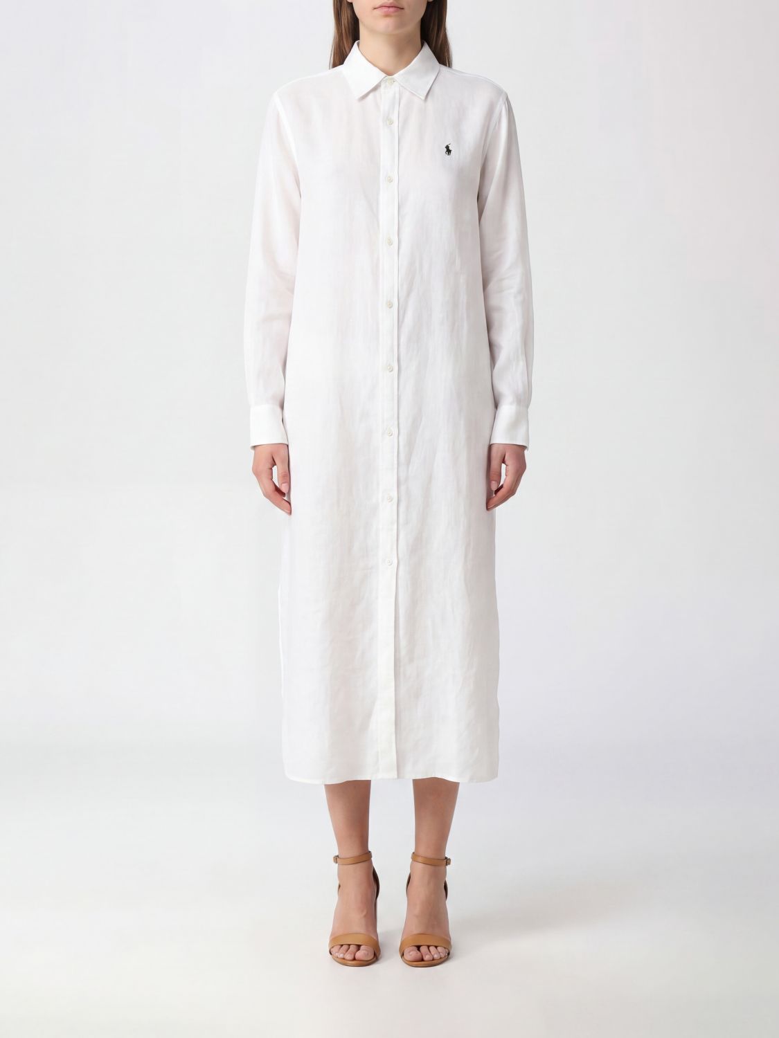 POLO RALPH LAUREN Dress Woman color White