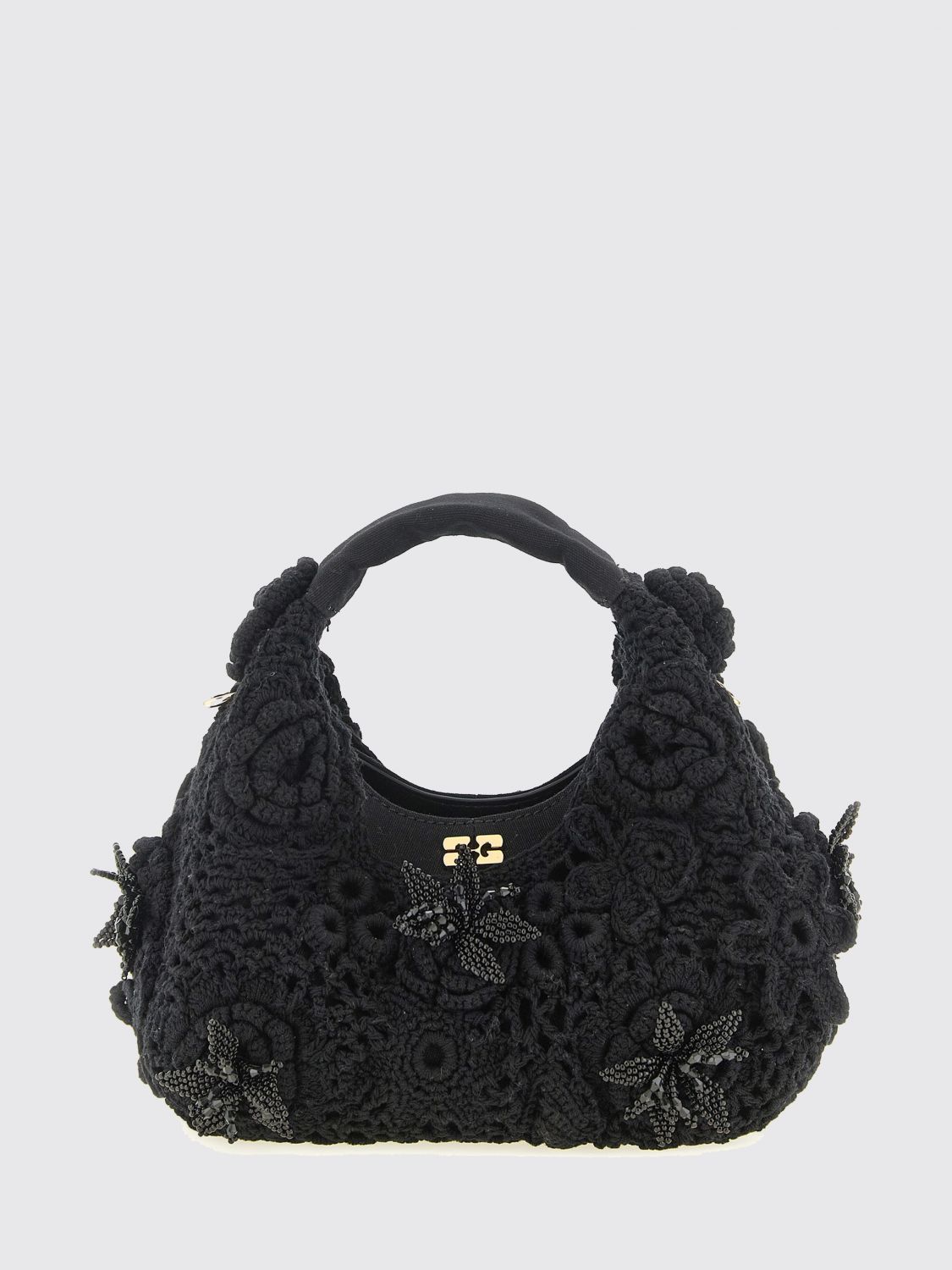 GANNI Handbag Woman color Black