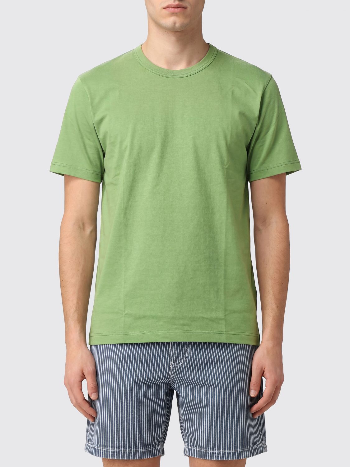 COMME DES GARÇONS Short-Sleeved Pure Cotton Jersey Crewneck T-shirt