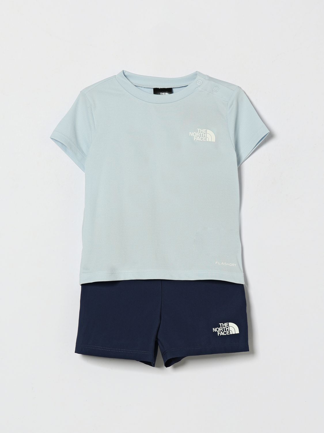 THE NORTH FACE Boy's 2-Piece Cotton Sport Set with T-Shirt and Shorts