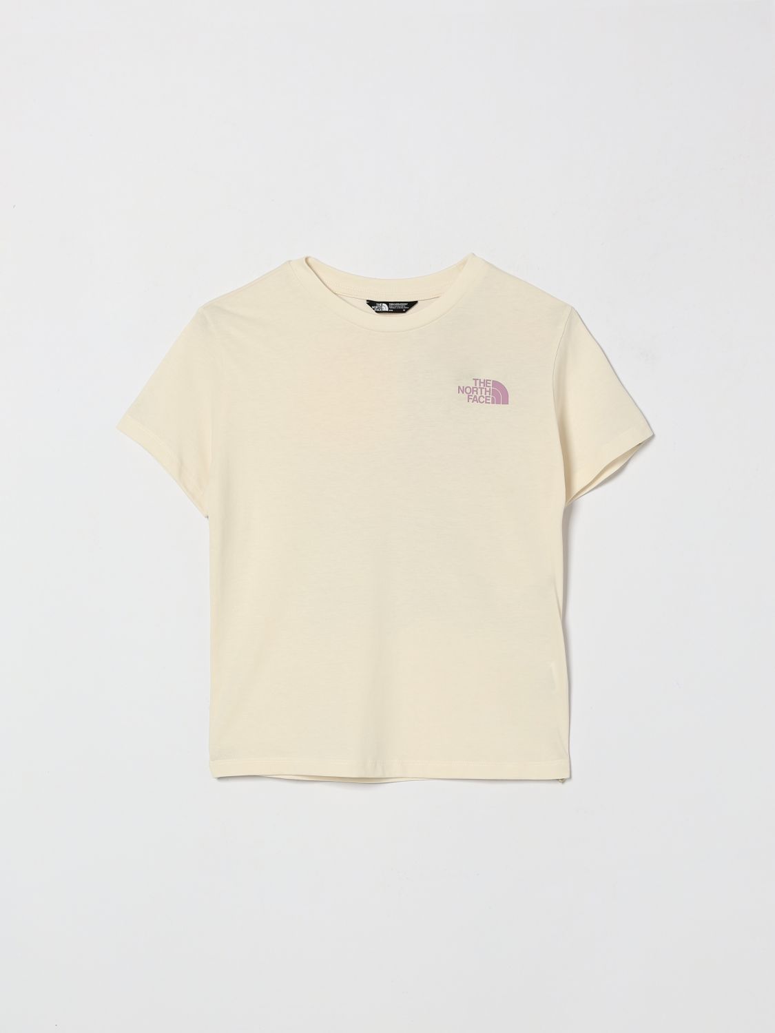 THE NORTH FACE Boy's Crewneck Cotton T-Shirt with Graphic Print