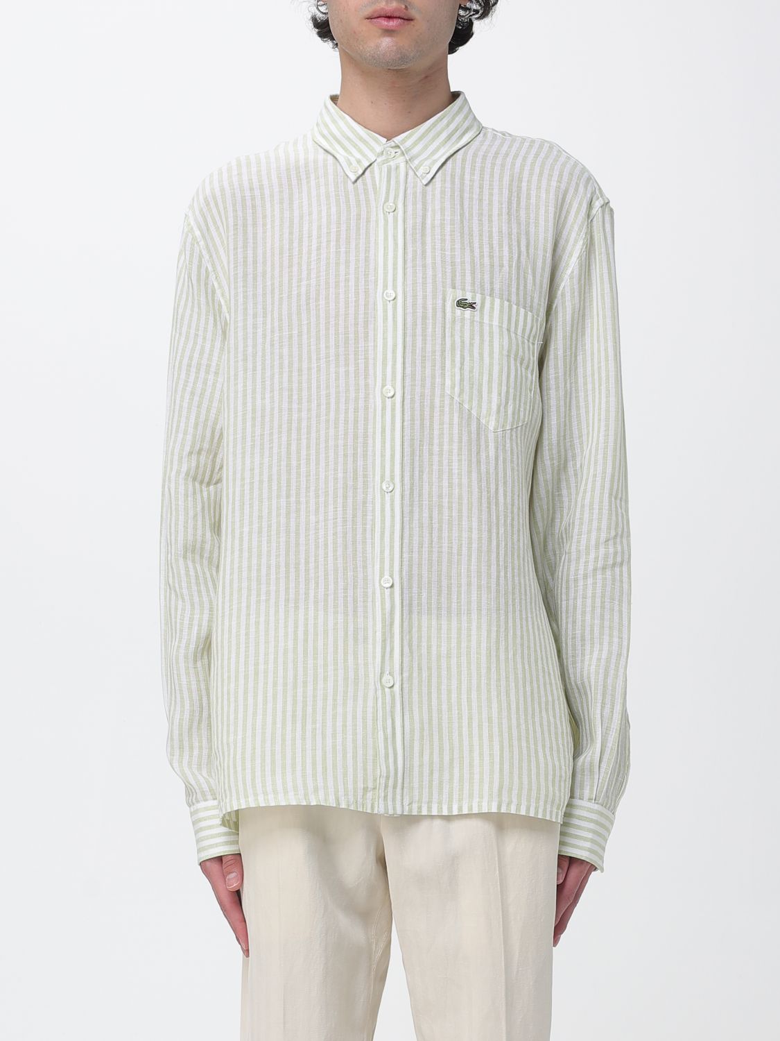 LACOSTE Camicia Uomo colore Fantasia