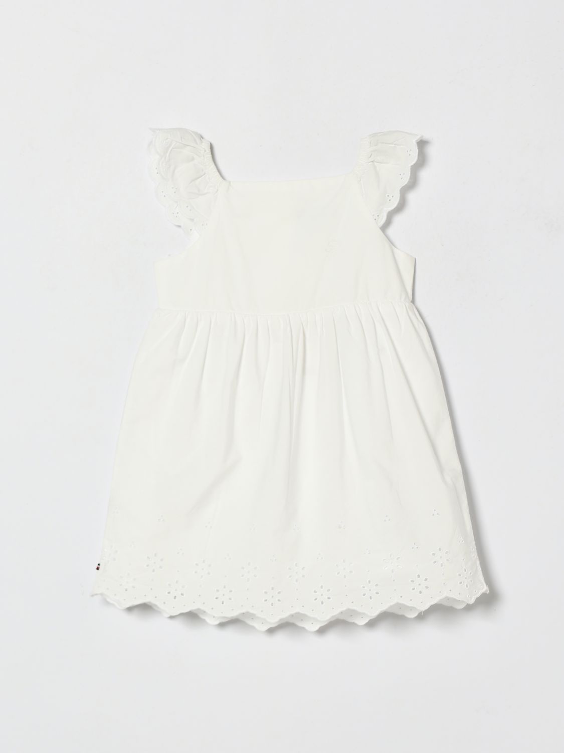 TOMMY HILFIGER Completo 2 pezzi da bambina con abito e culotte in cotone