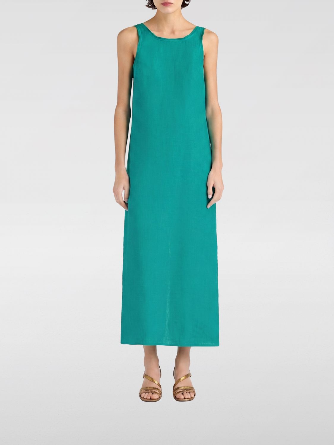 MOMONÌ Dress Woman color Emerald