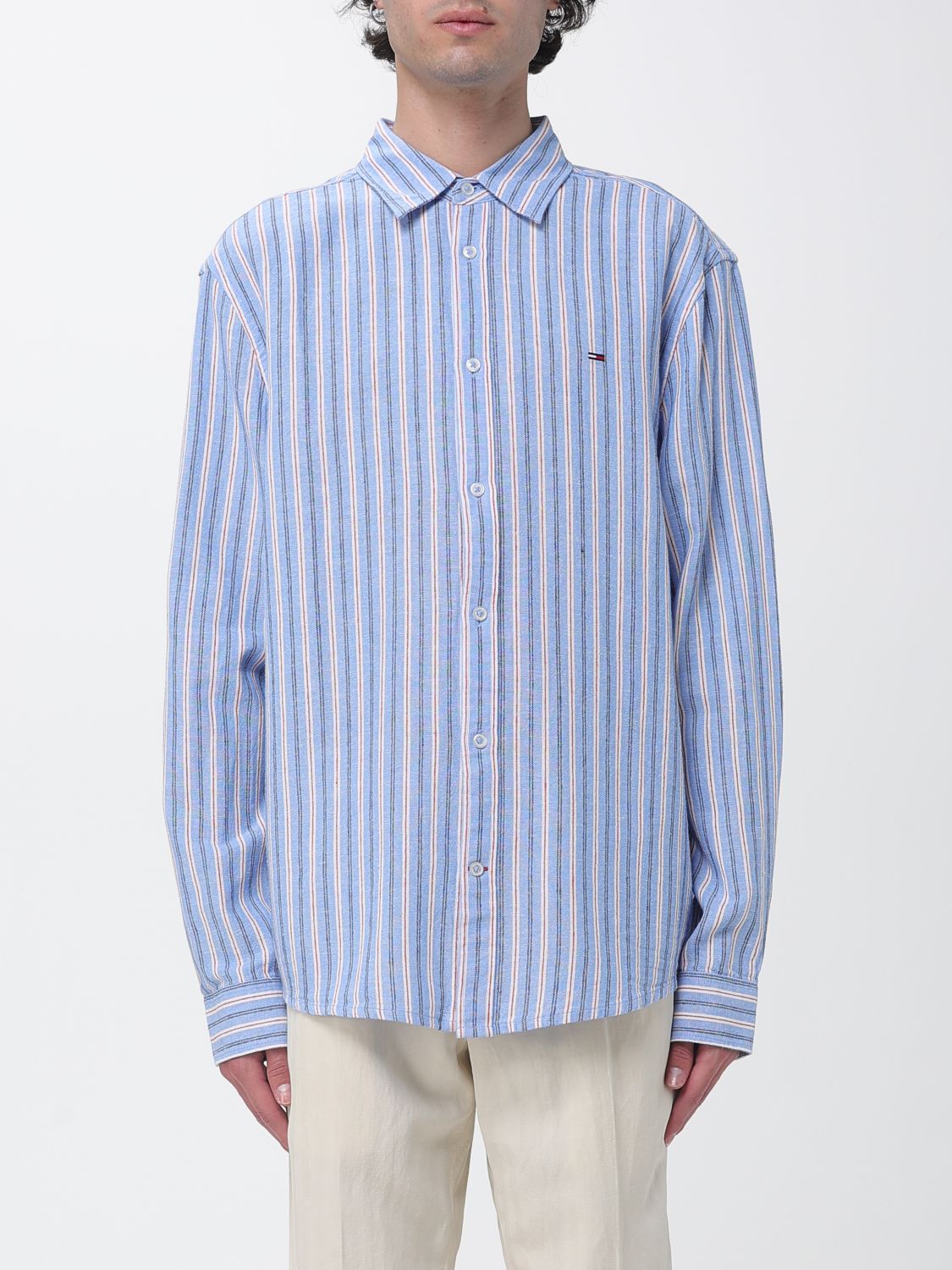 TOMMY JEANS Camicia Uomo colore Fantasia