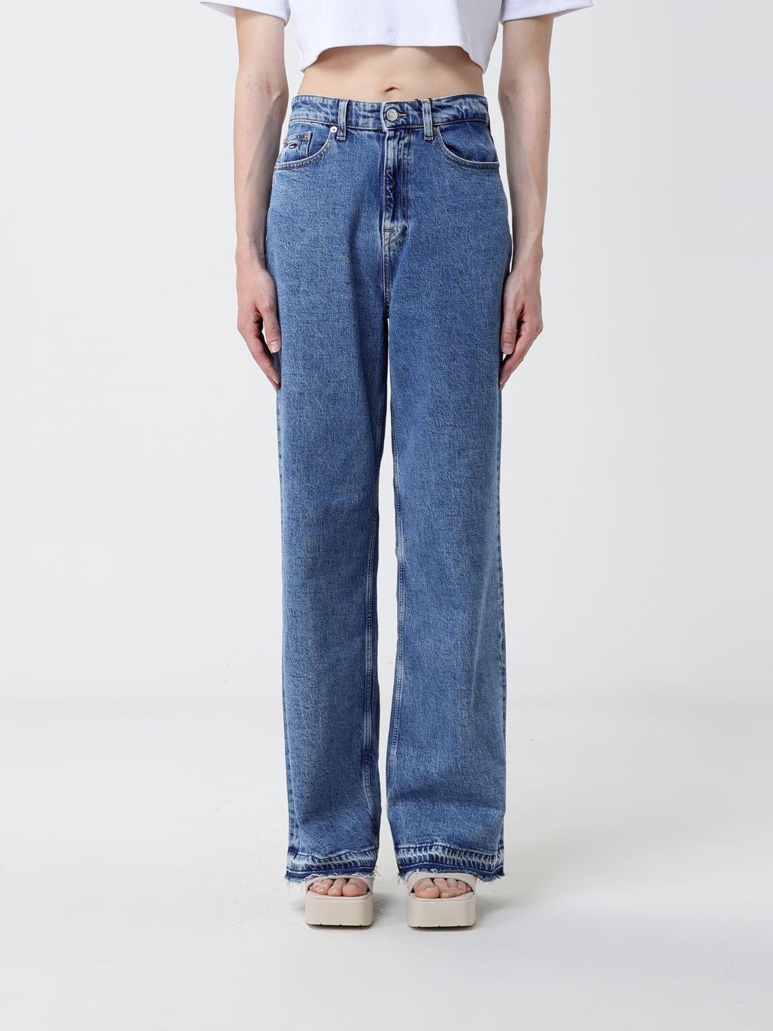 TOMMY JEANS Jeans Woman color Navy