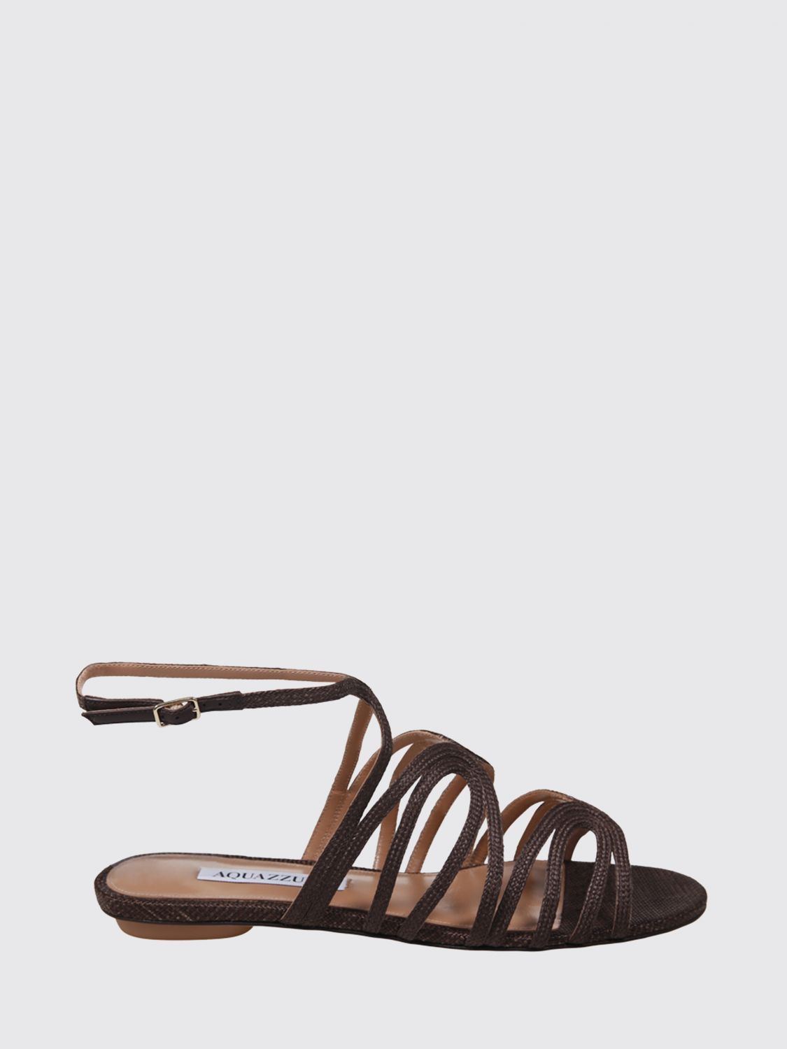 AQUAZZURA Sandali Con Tacco Donna colore Marrone