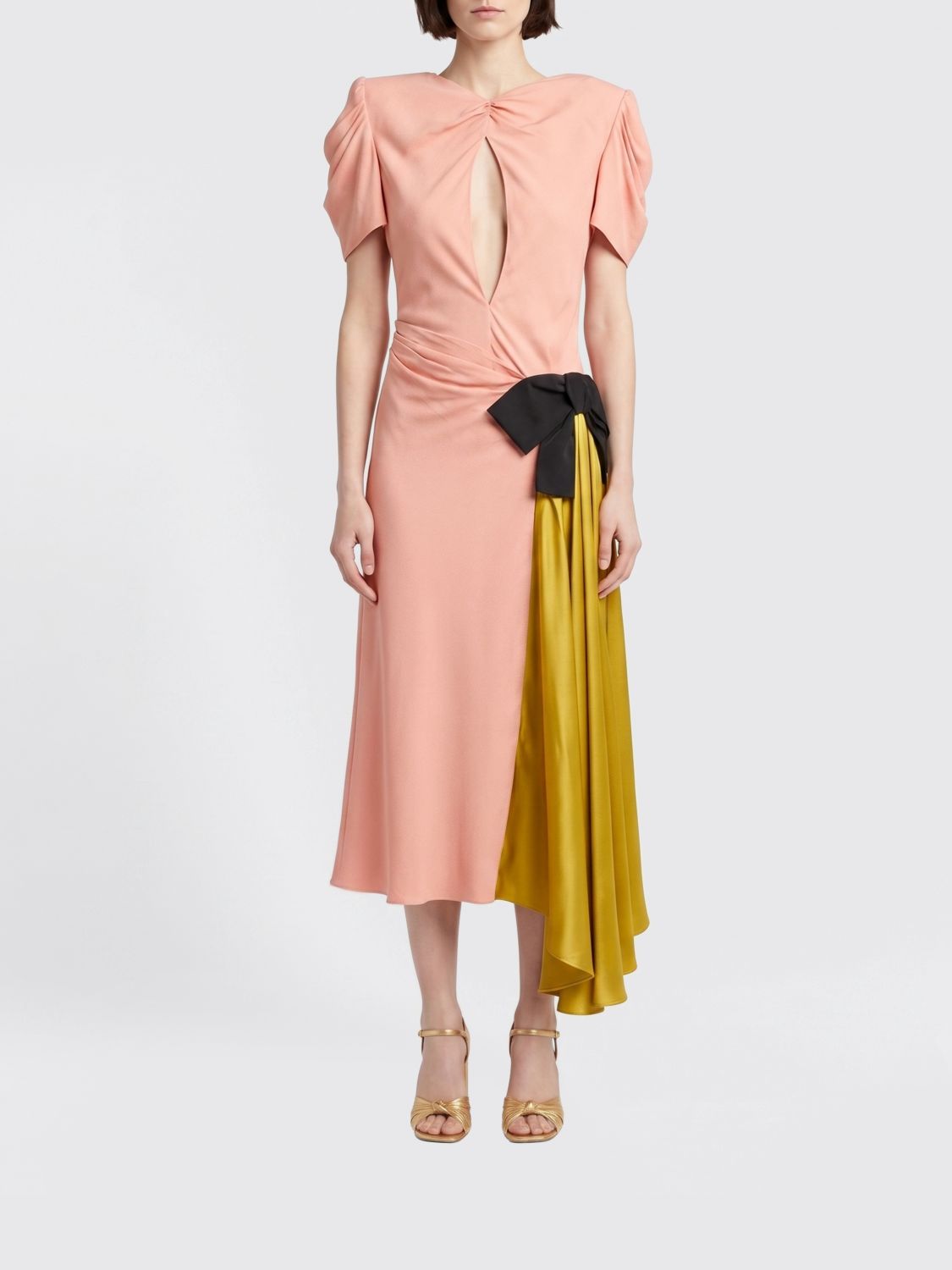 VALENTINO GARAVANI Dress Woman color Lobster
