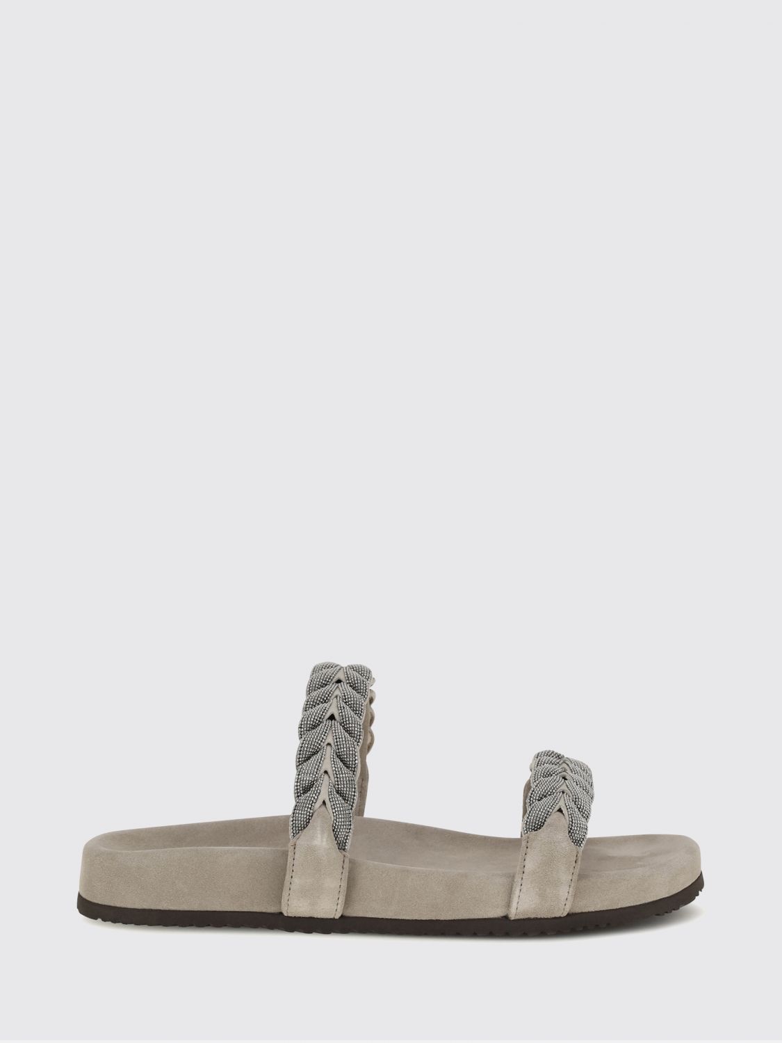BRUNELLO CUCINELLI Heeled Sandal Woman color Ice