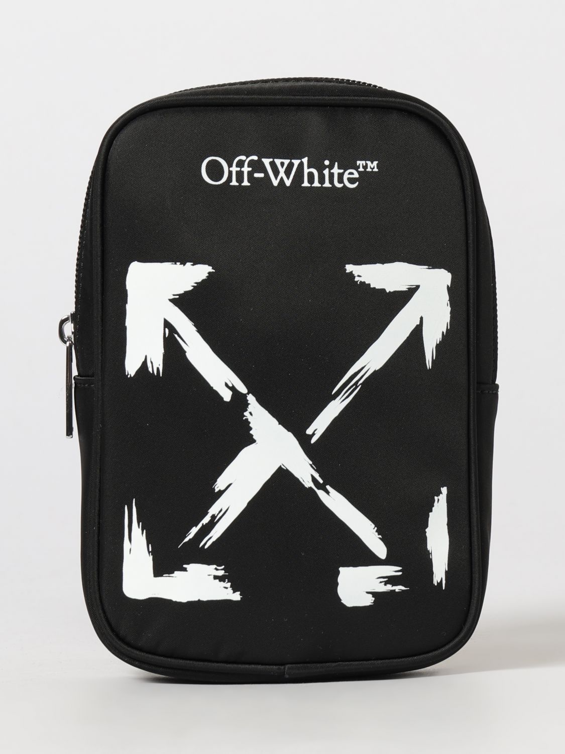 Off-White Kids Boy's Nylon Crossbody Bag with Printed Arrow Logo　オフホワイト キッズ ボーイズ ナイロン クロスボディ バッグ プリント アロー ロゴ Off-White