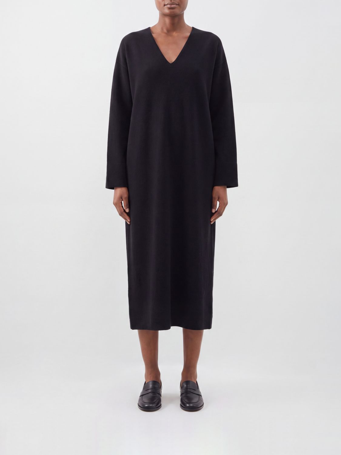 THE ROW Dress Woman color Black