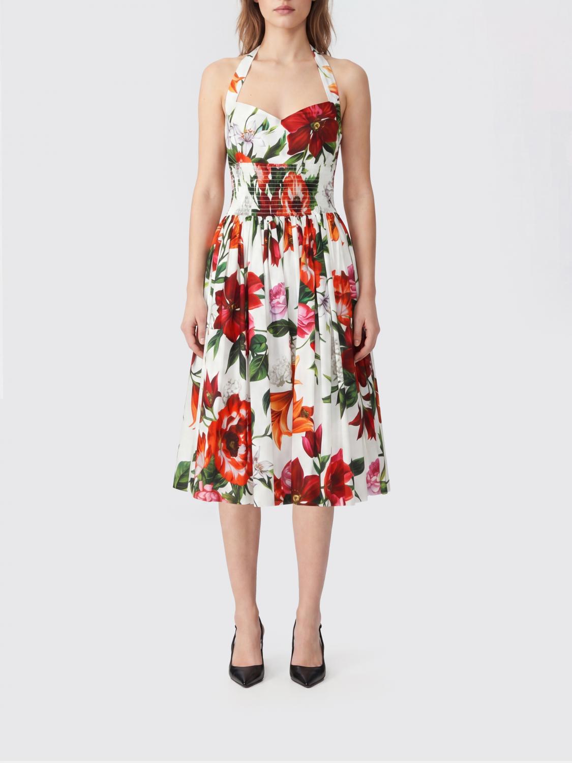 DOLCE & GABBANA Dress Woman color Multicolor