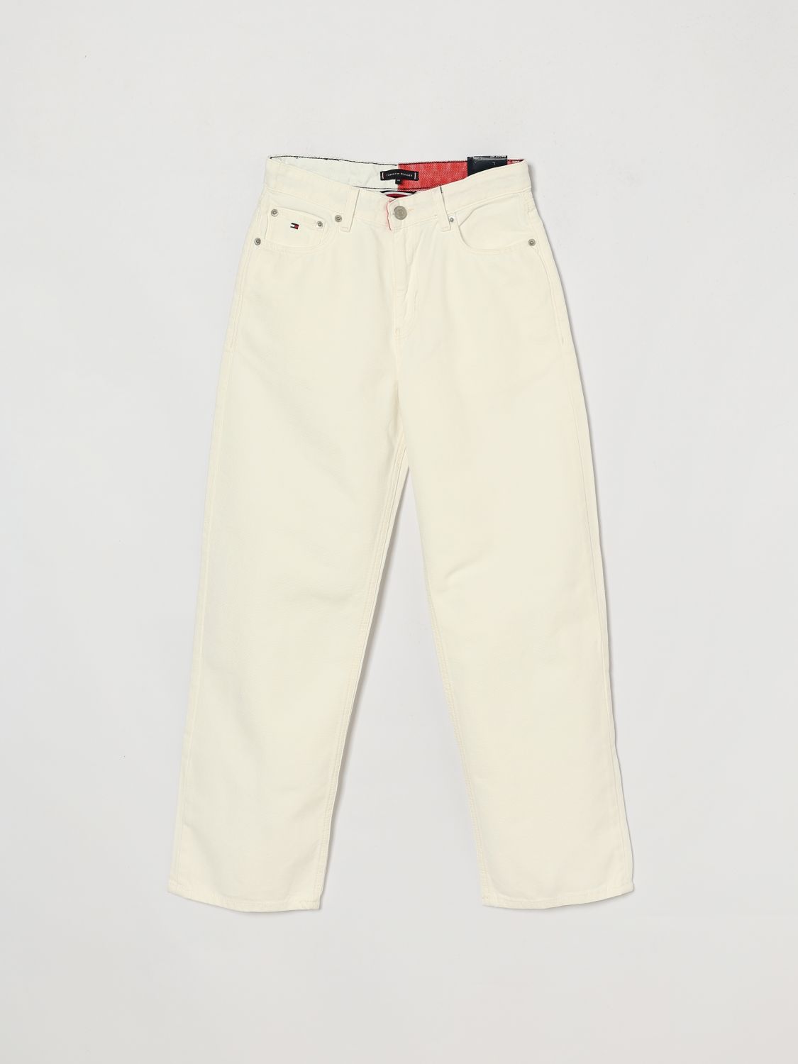TOMMY HILFIGER Jeans Bambino colore Bianco