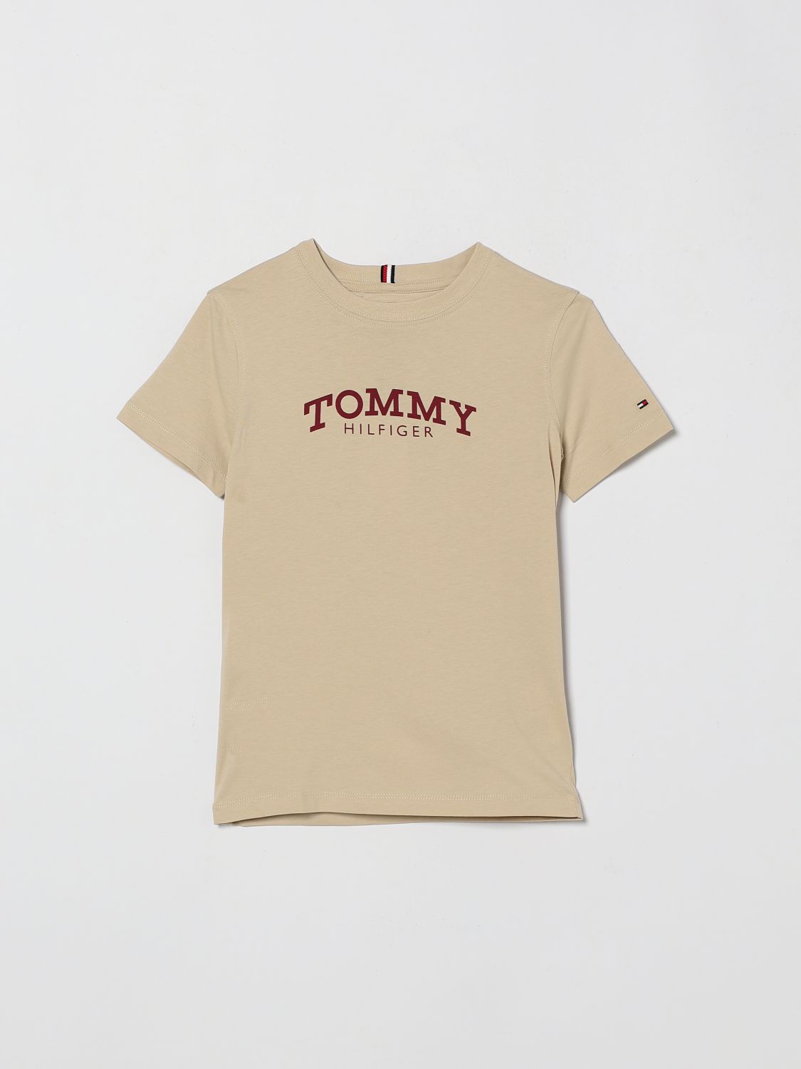 TOMMY HILFIGER T-Shirt Bambino colore Nocciola