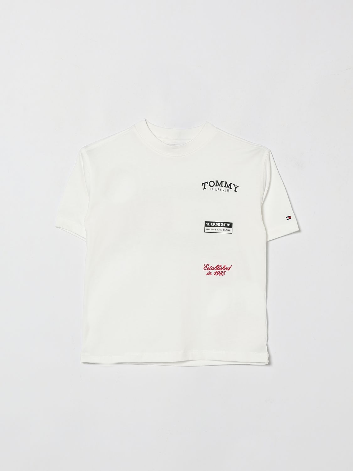 TOMMY HILFIGER T-Shirt Bambino colore Bianco