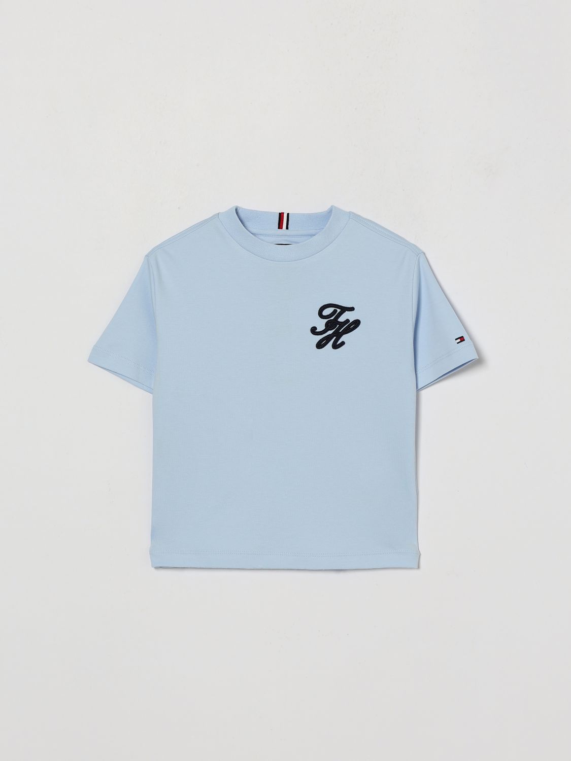 TOMMY HILFIGER T-Shirt Bambino colore Cielo