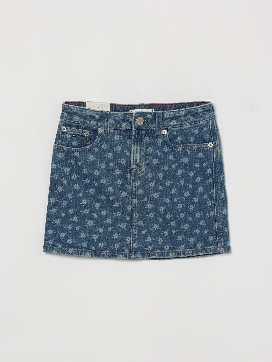 TOMMY HILFIGER Gonna Bambino colore Denim