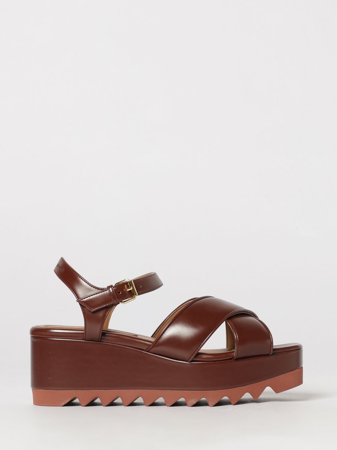 STELLA MCCARTNEY Sandali Con Tacco Donna colore Marrone