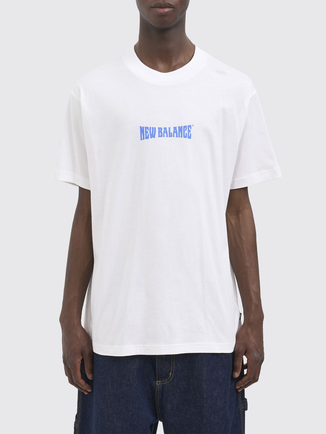NEW BALANCE T-Shirt Uomo colore Bianco