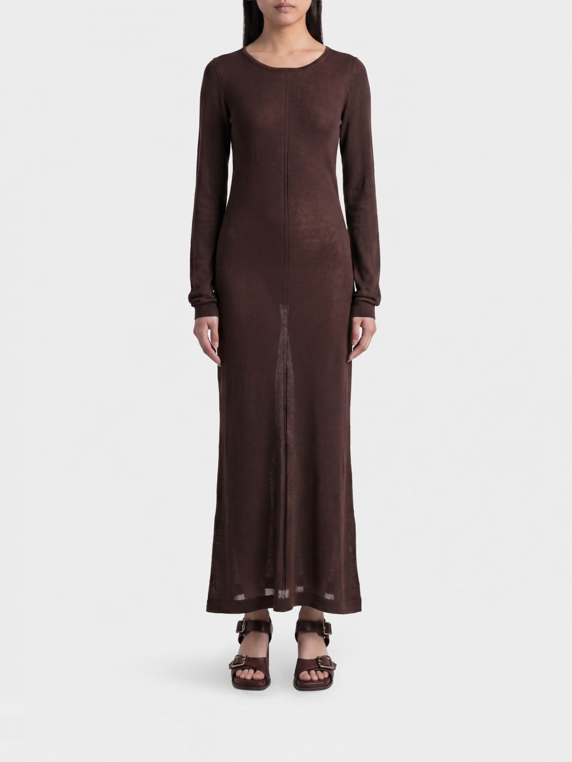 LEMAIRE Dress Woman color Brown