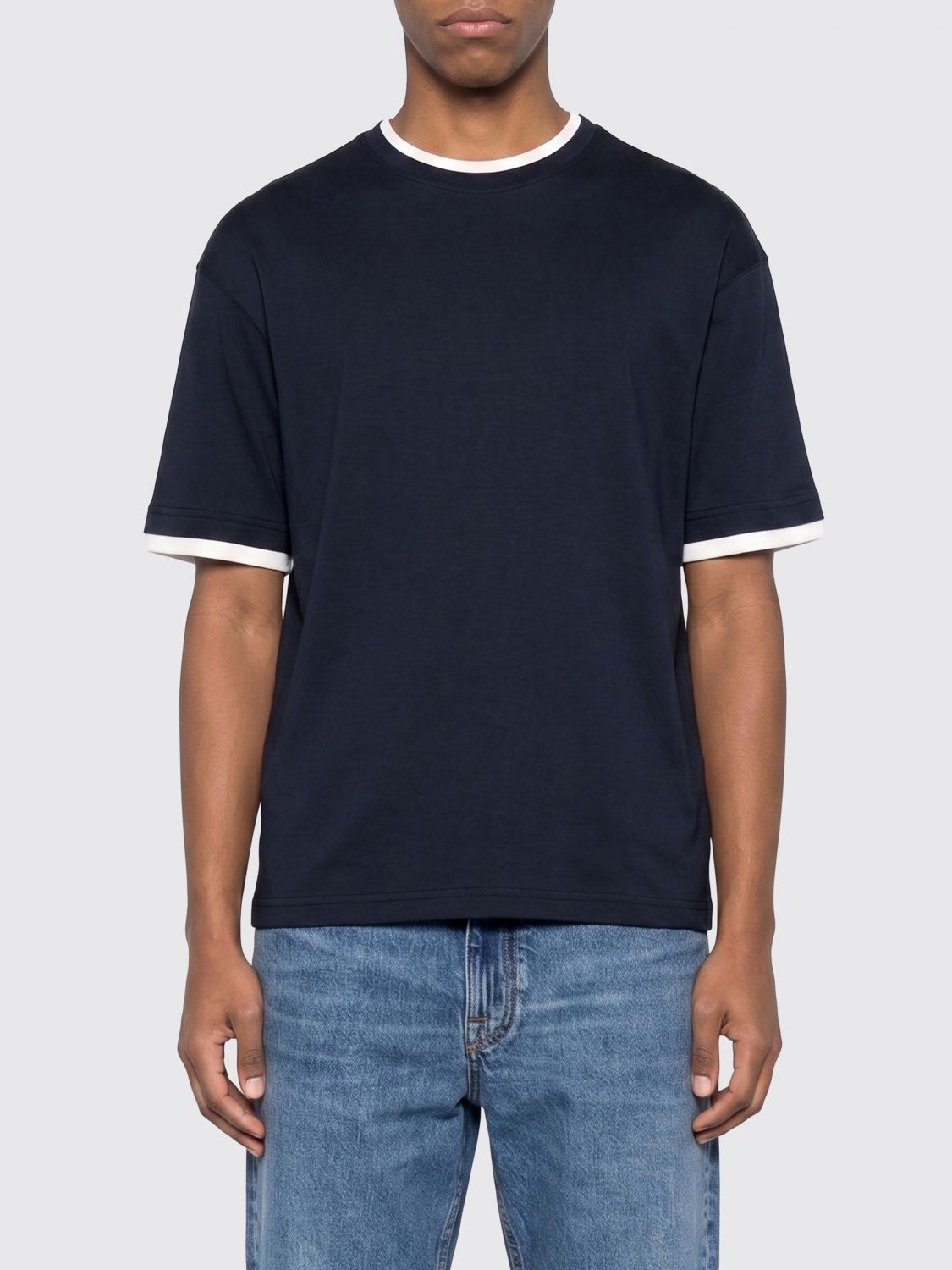 LARDINI T-Shirt Uomo colore Blue