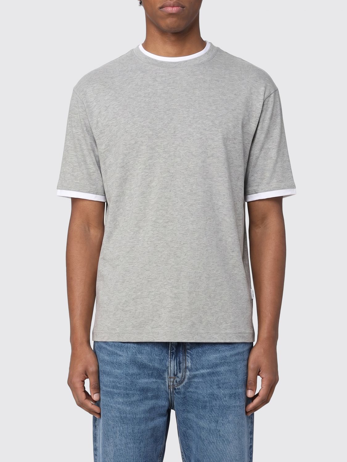 LARDINI T-Shirt Uomo colore Grigio