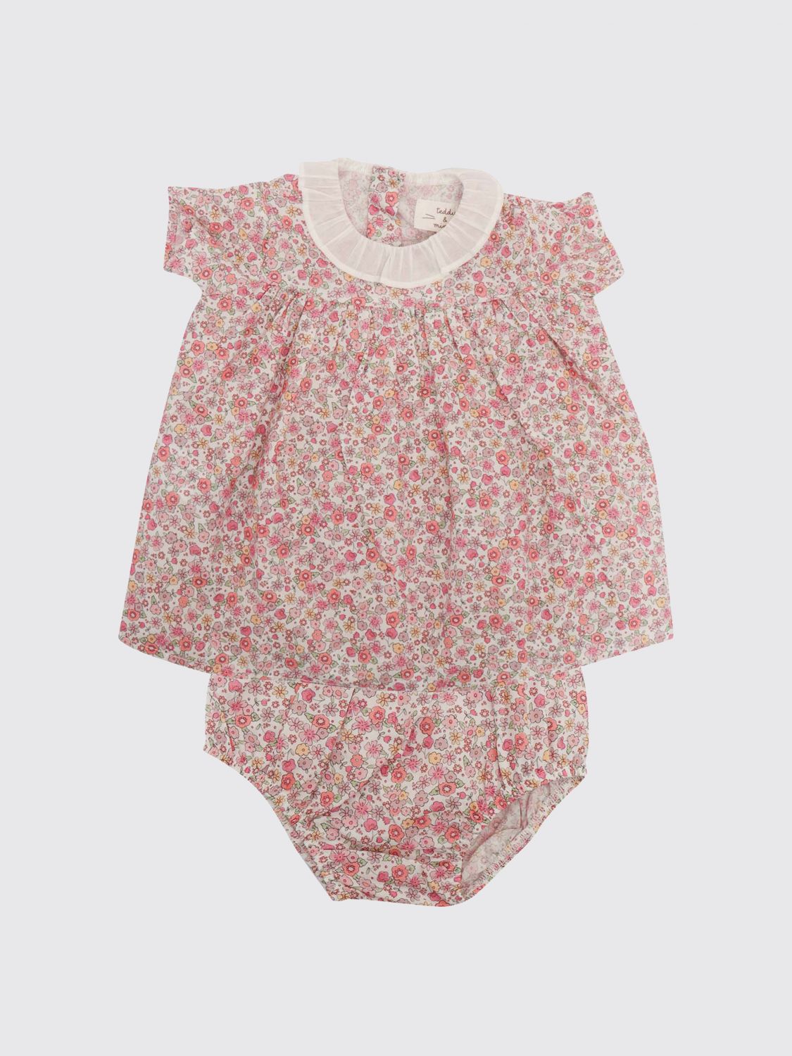 TEDDY & MINOU Strampler Kinder Farbe Pink