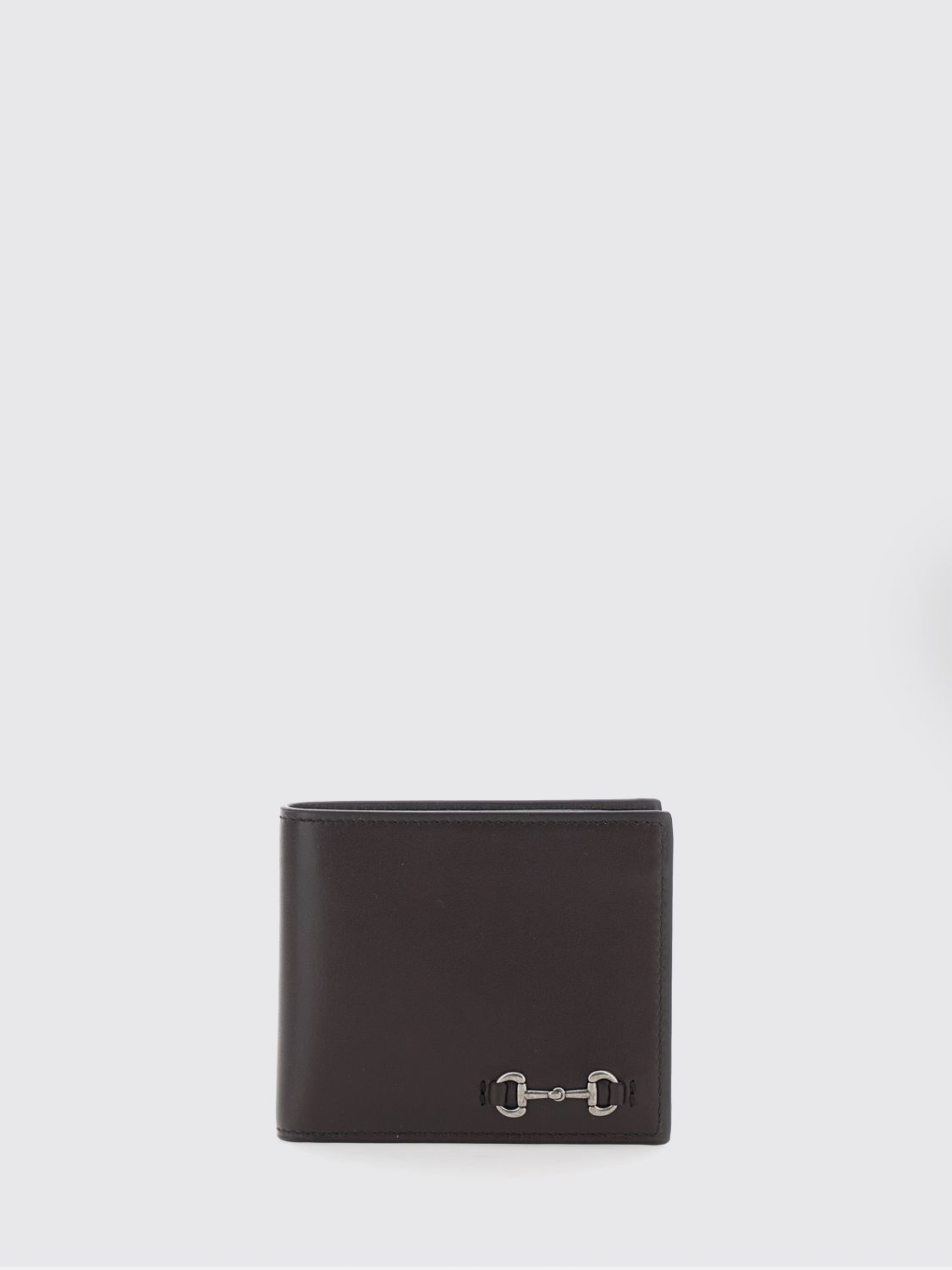 GUCCI Horsebit Smooth Calfskin Wallet with Banknote Pocket　GUCCI ホースビット スムース カーフスキン ウォレット 紙幣ポケット付き GUCCI