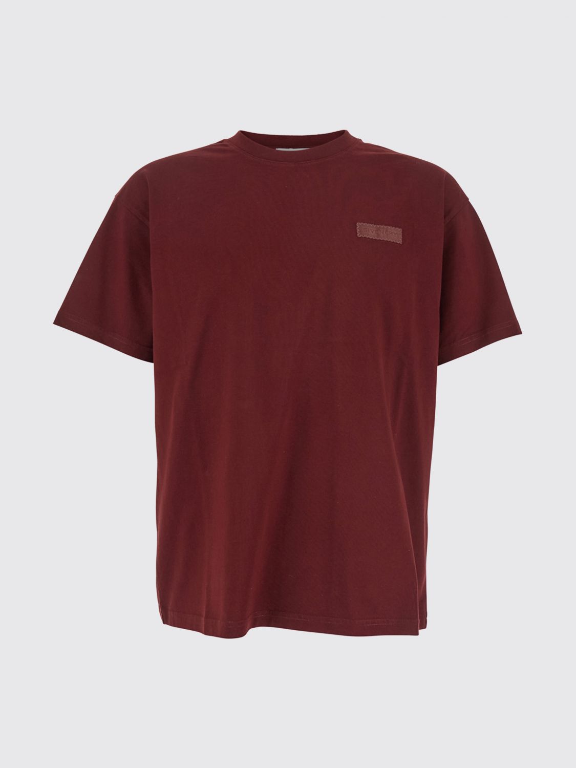 GIVENCHY T-Shirt Uomo colore Bordeaux