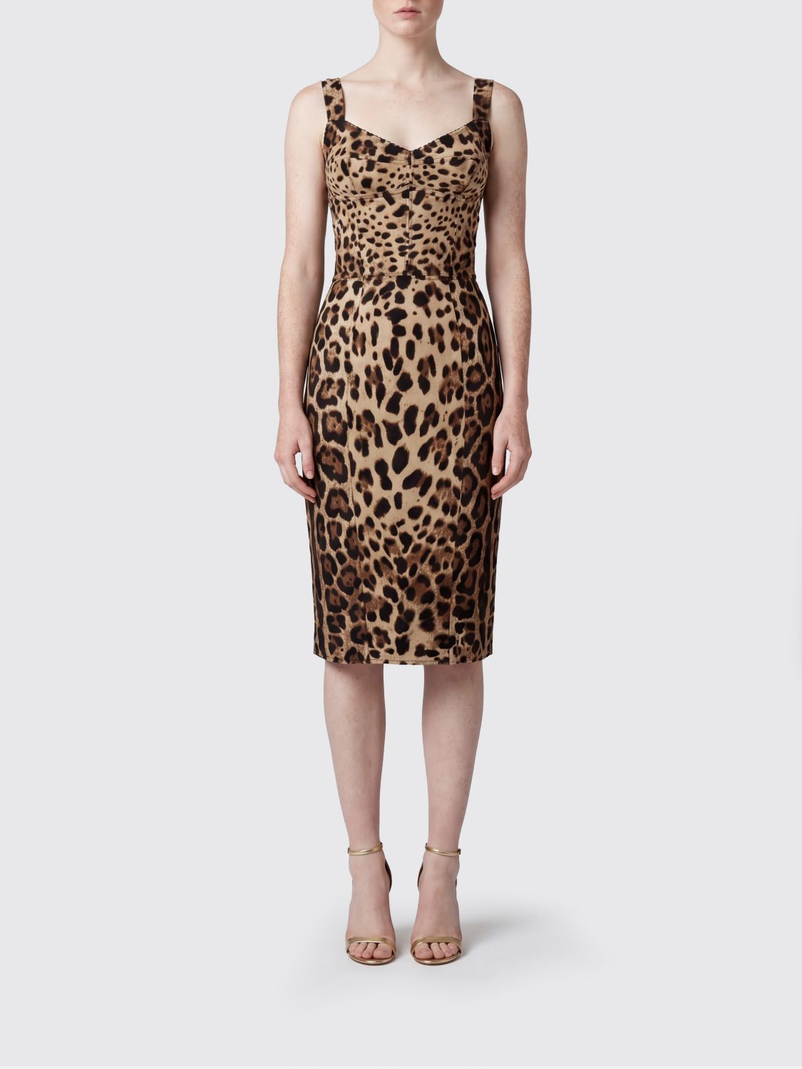 DOLCE & GABBANA Dress Woman color Brown