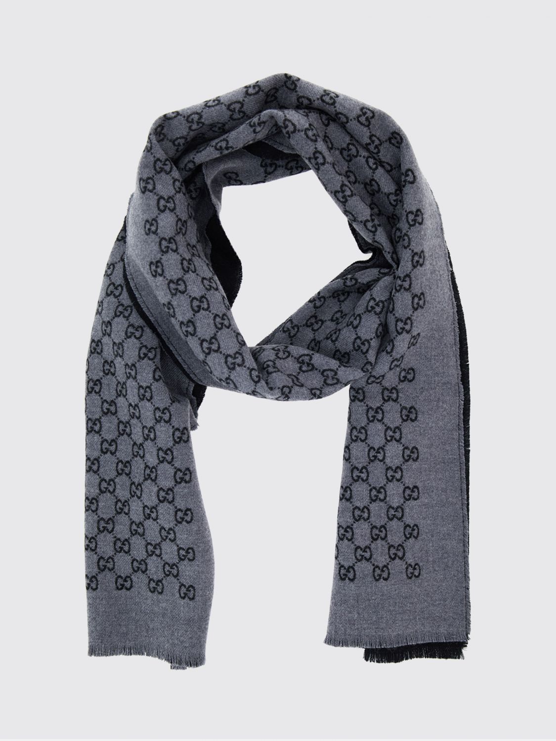 GUCCI Sciarpa Uomo colore Grigio