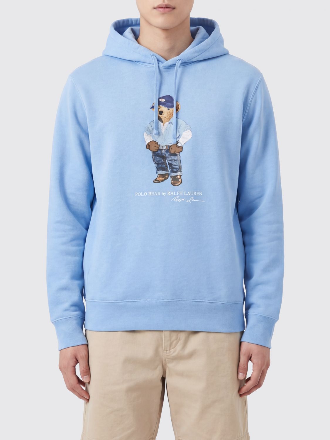 POLO RALPH LAUREN Felpa Uomo colore Azzurro