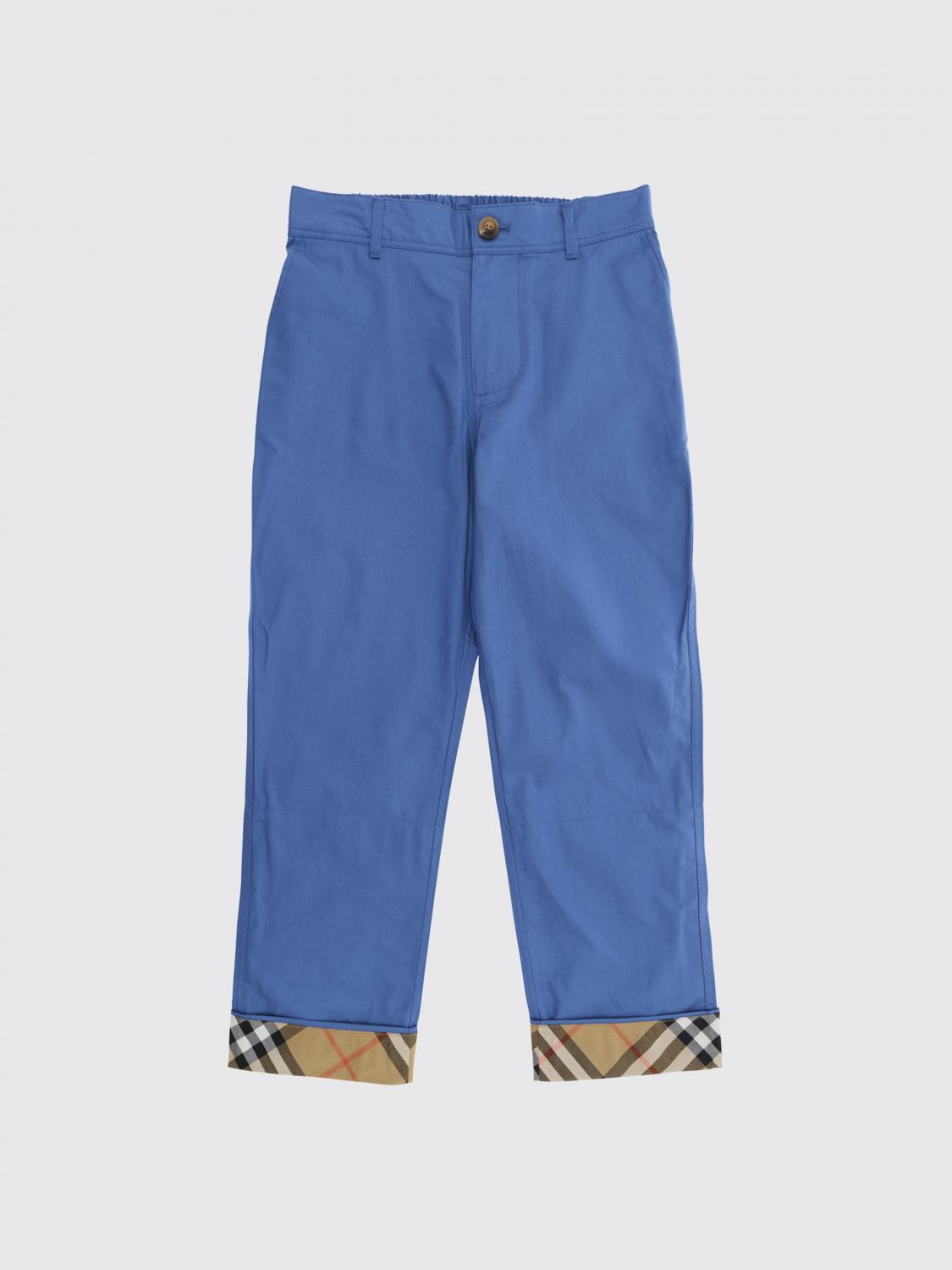 BURBERRY Pantaloni Bambino colore Blue