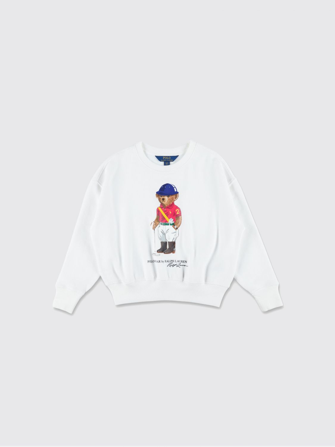 POLO RALPH LAUREN Sweater Kids color White
