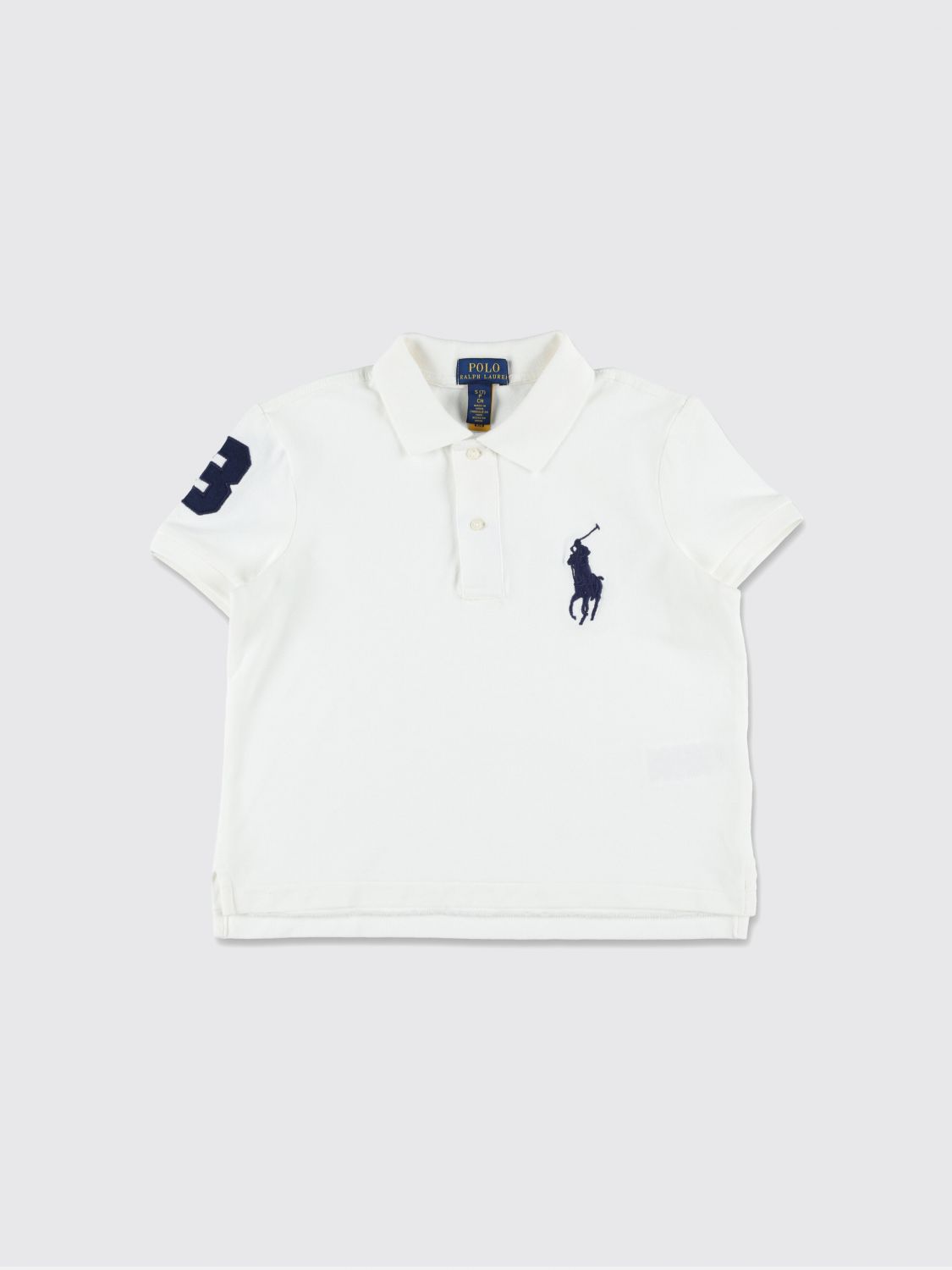 POLO RALPH LAUREN T-Shirt Kids color White