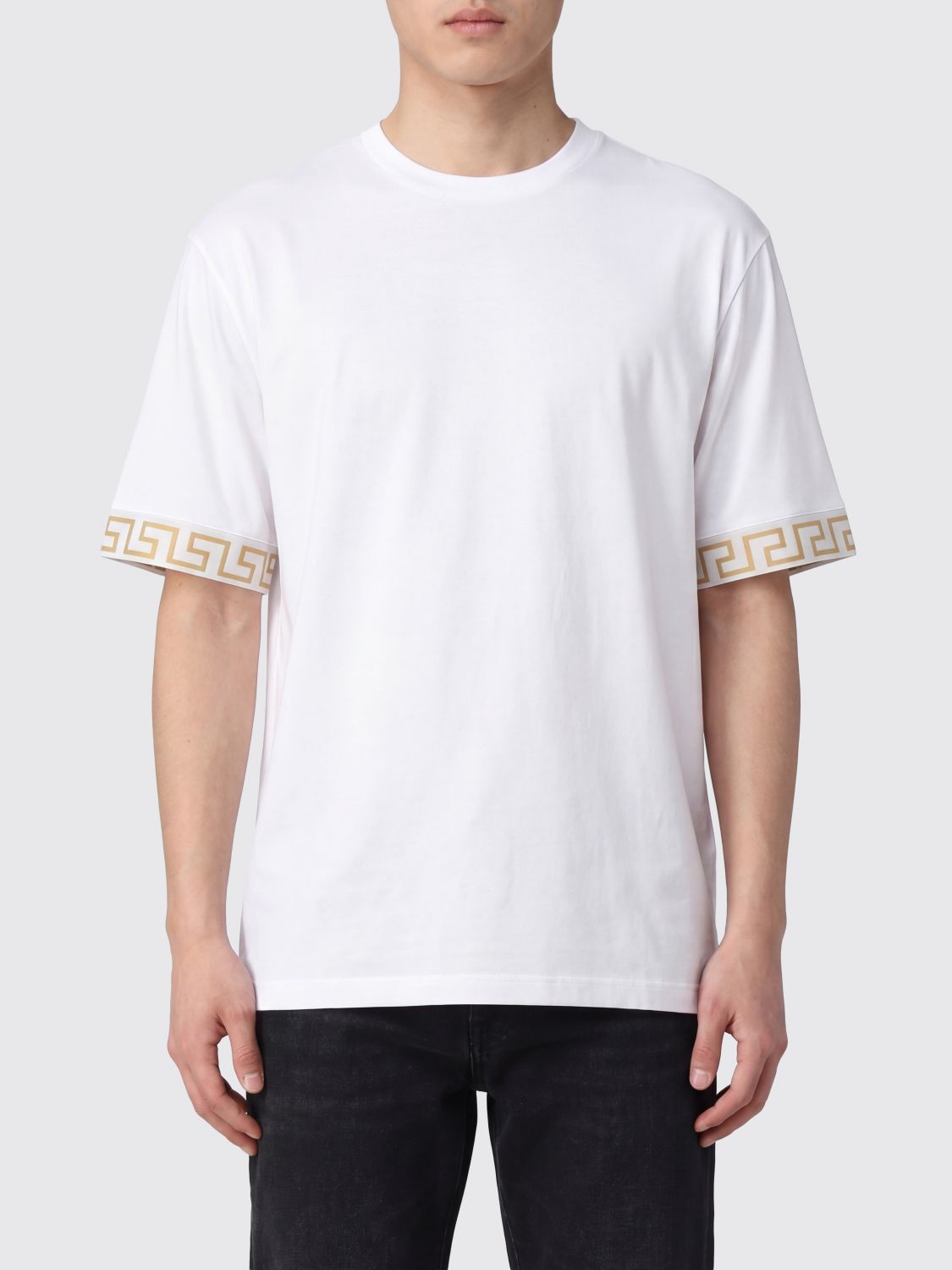 VERSACE T-Shirt Uomo colore Bianco