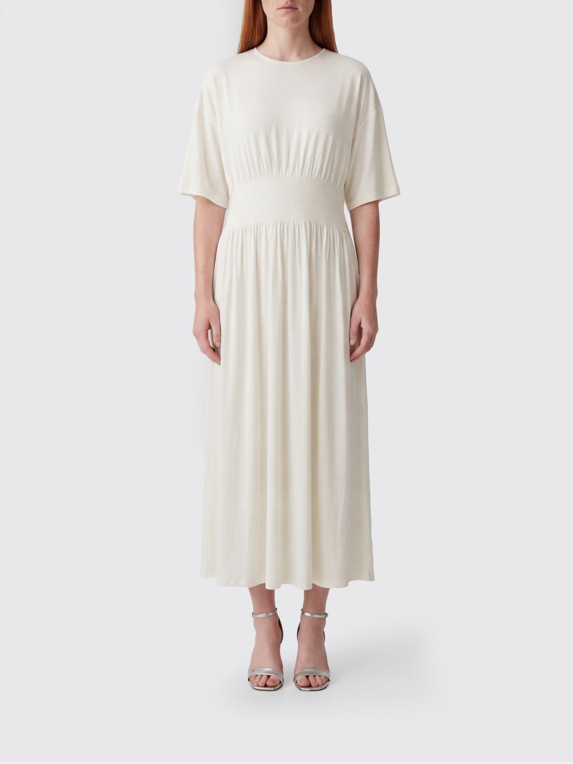 TOTEME Dress Woman color White