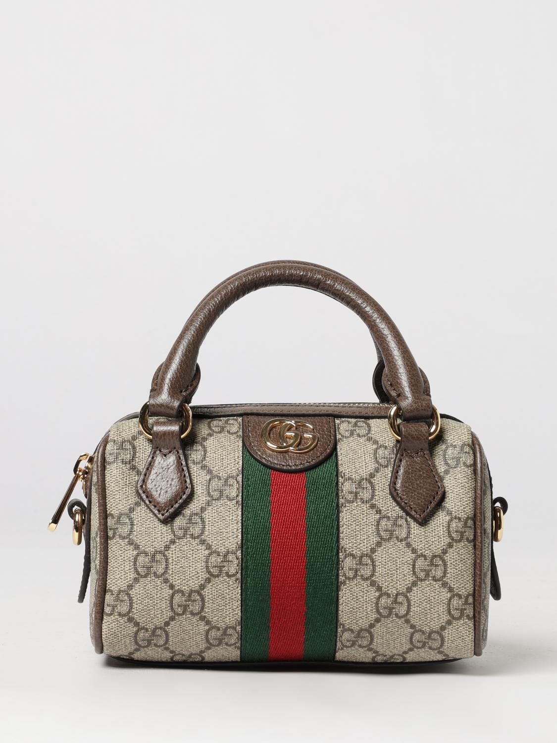 GUCCI Mini borsa a bauletto Ophidia in tessuto GG Supreme