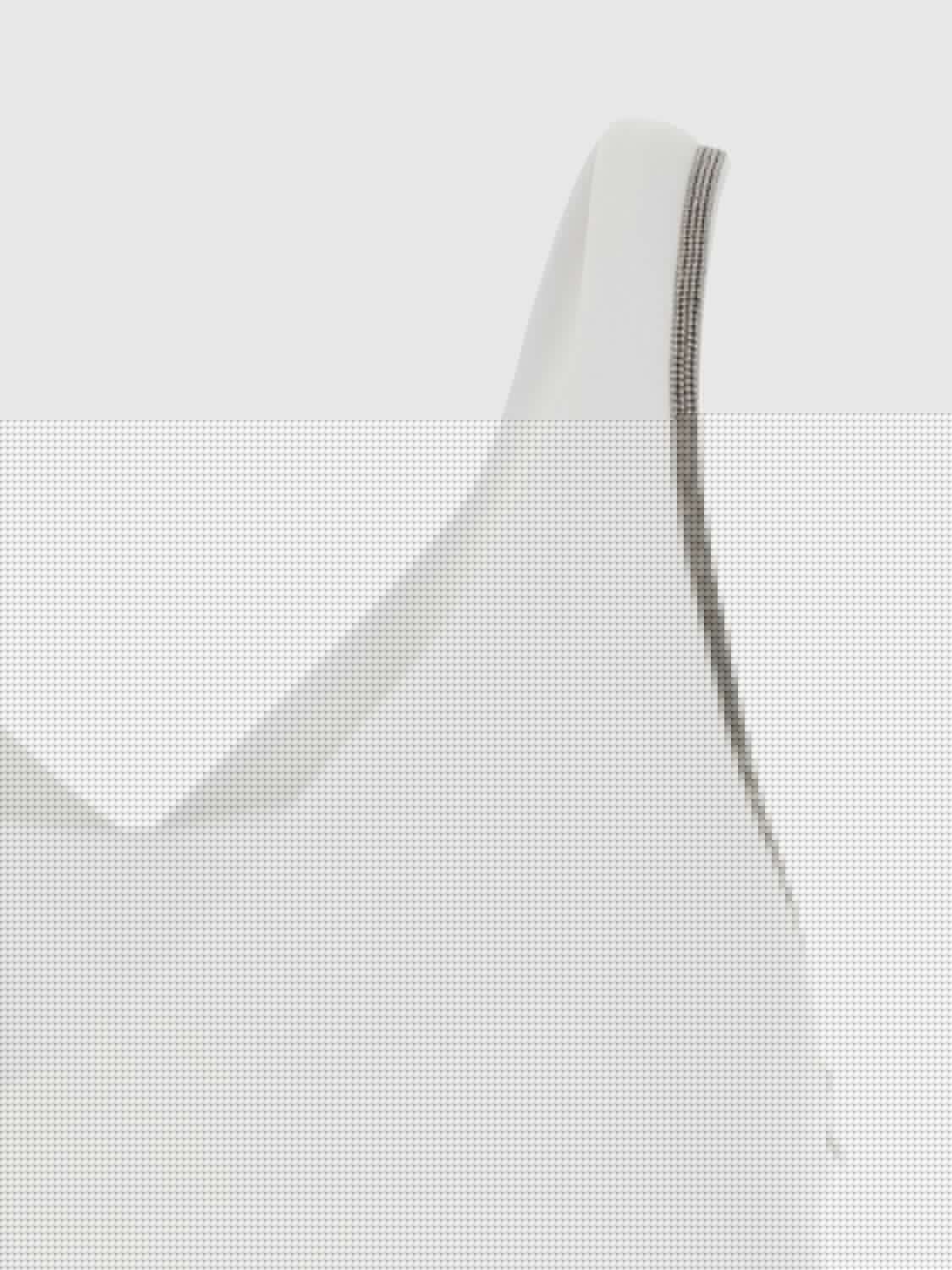 Brunello Cucinelli Silk Strap Top In White
