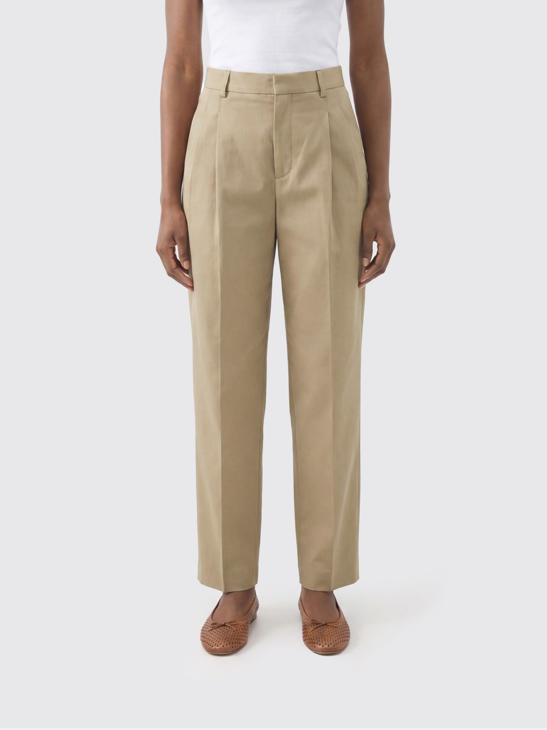 AMI PARIS Hose Damen Farbe Beige