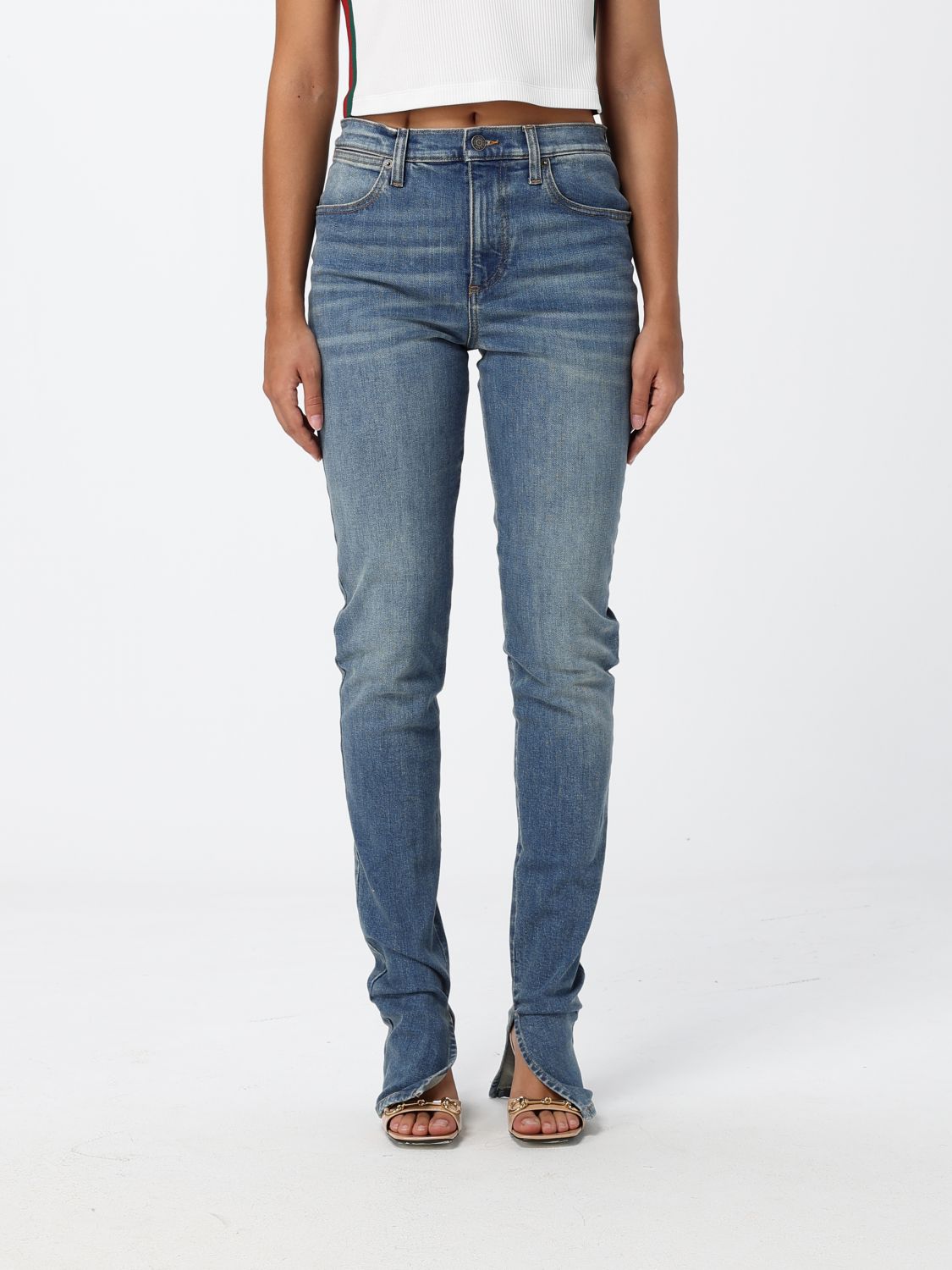 GUCCI Jeans Donna colore Blue