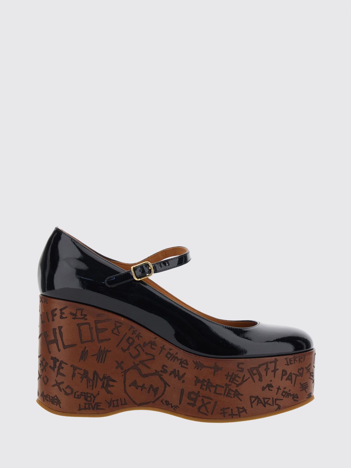 CHLOÉ Scarpe Con Zeppa Donna colore Nero