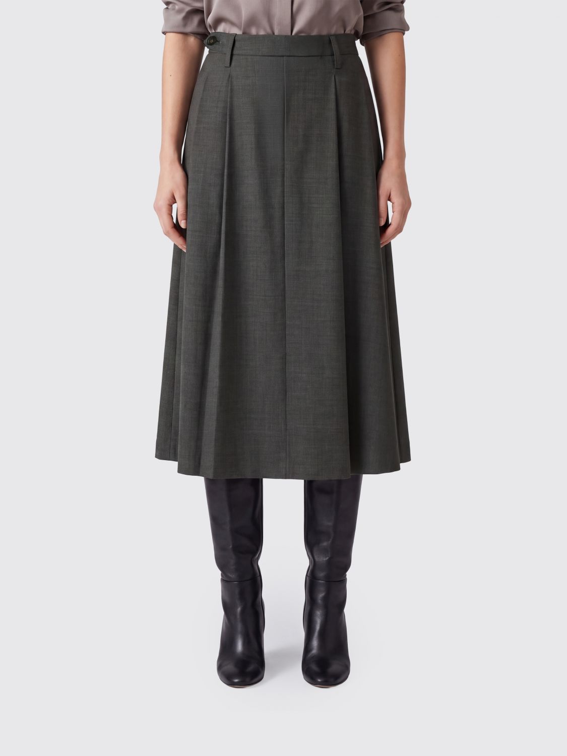 BRUNELLO CUCINELLI Skirt Woman color Grey
