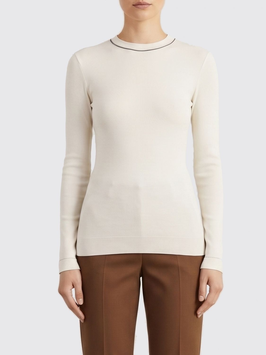 BRUNELLO CUCINELLI T-Shirt Woman color White