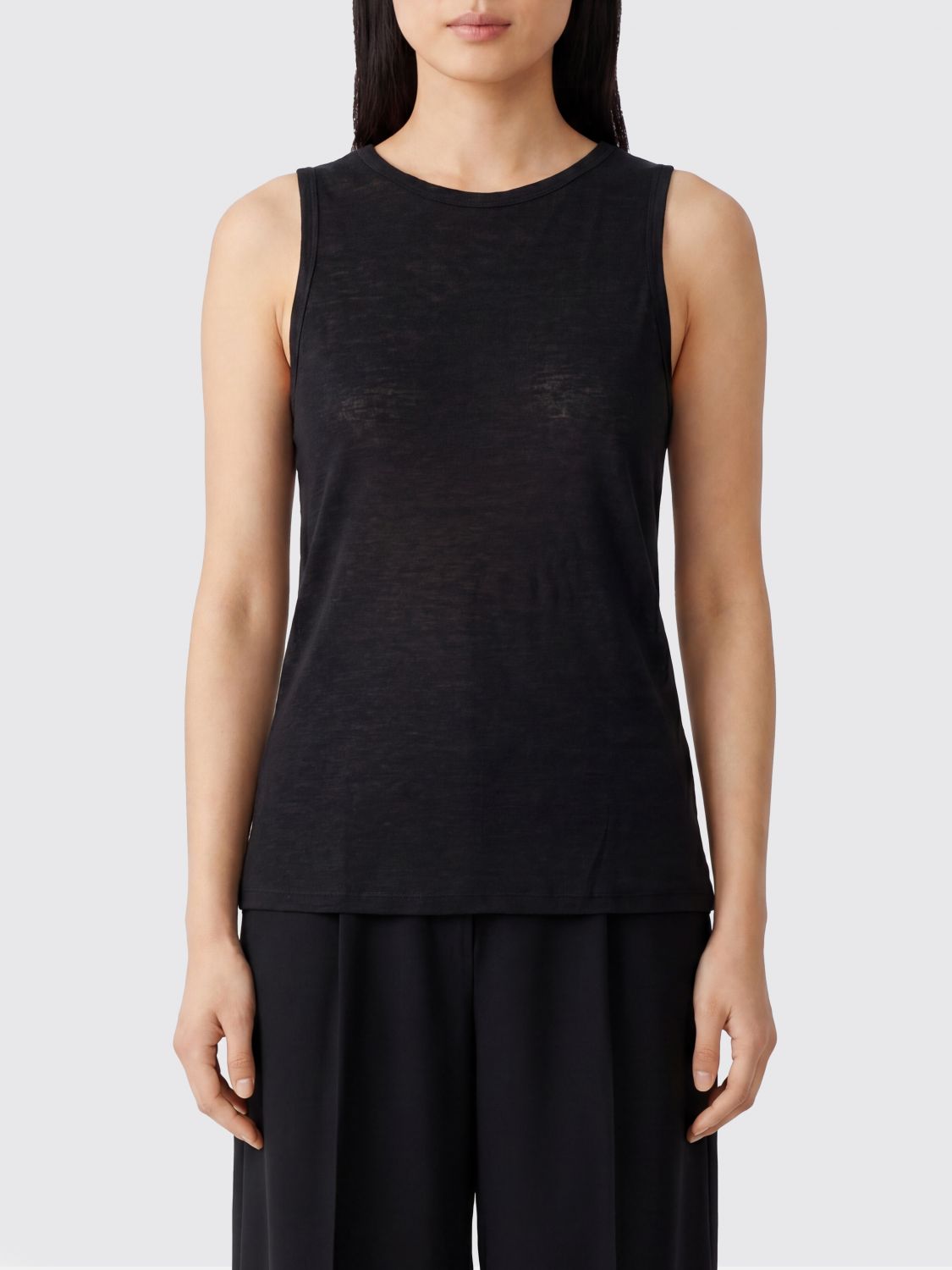 SEMICOUTURE Top Donna colore Nero