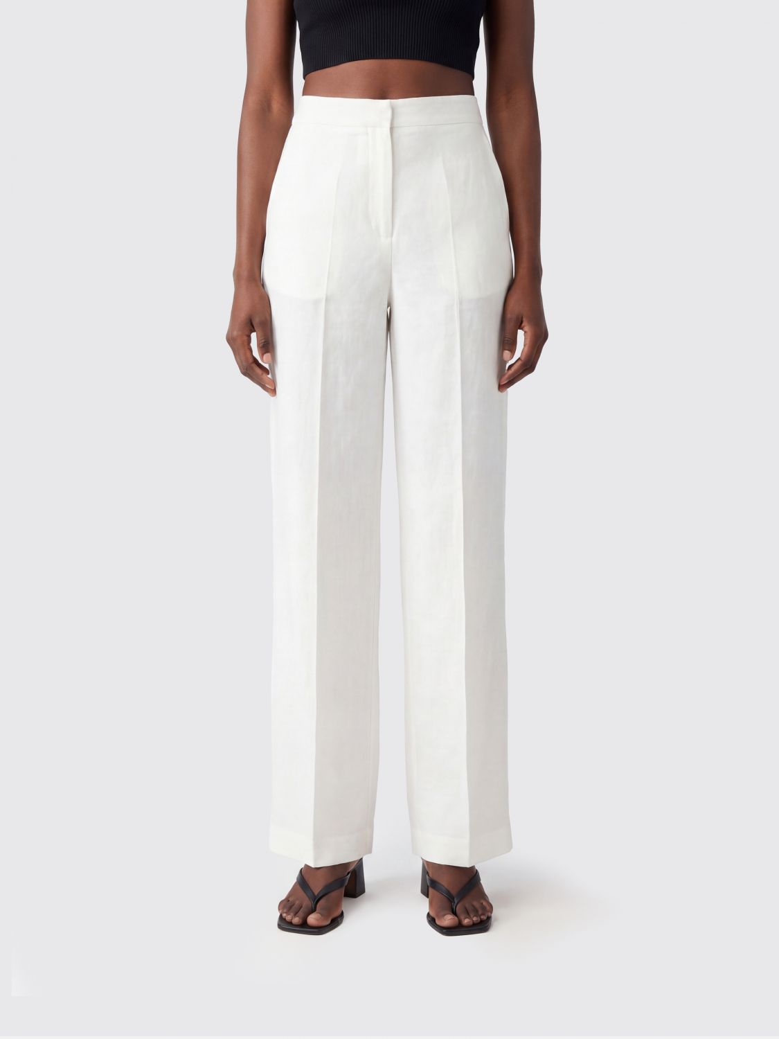 SEMICOUTURE Pantaloni Donna colore Bianco